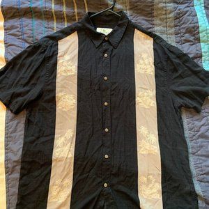 Vintage Style Black Hawaiian Tee